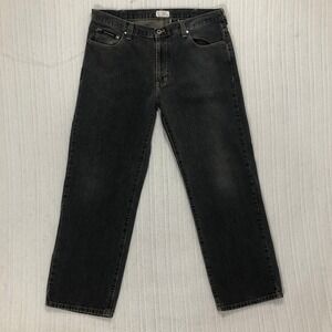 DKNY Jeans Men's Low Rise Black‎ Denim Jeans Classic Relaxed Fit 36x30